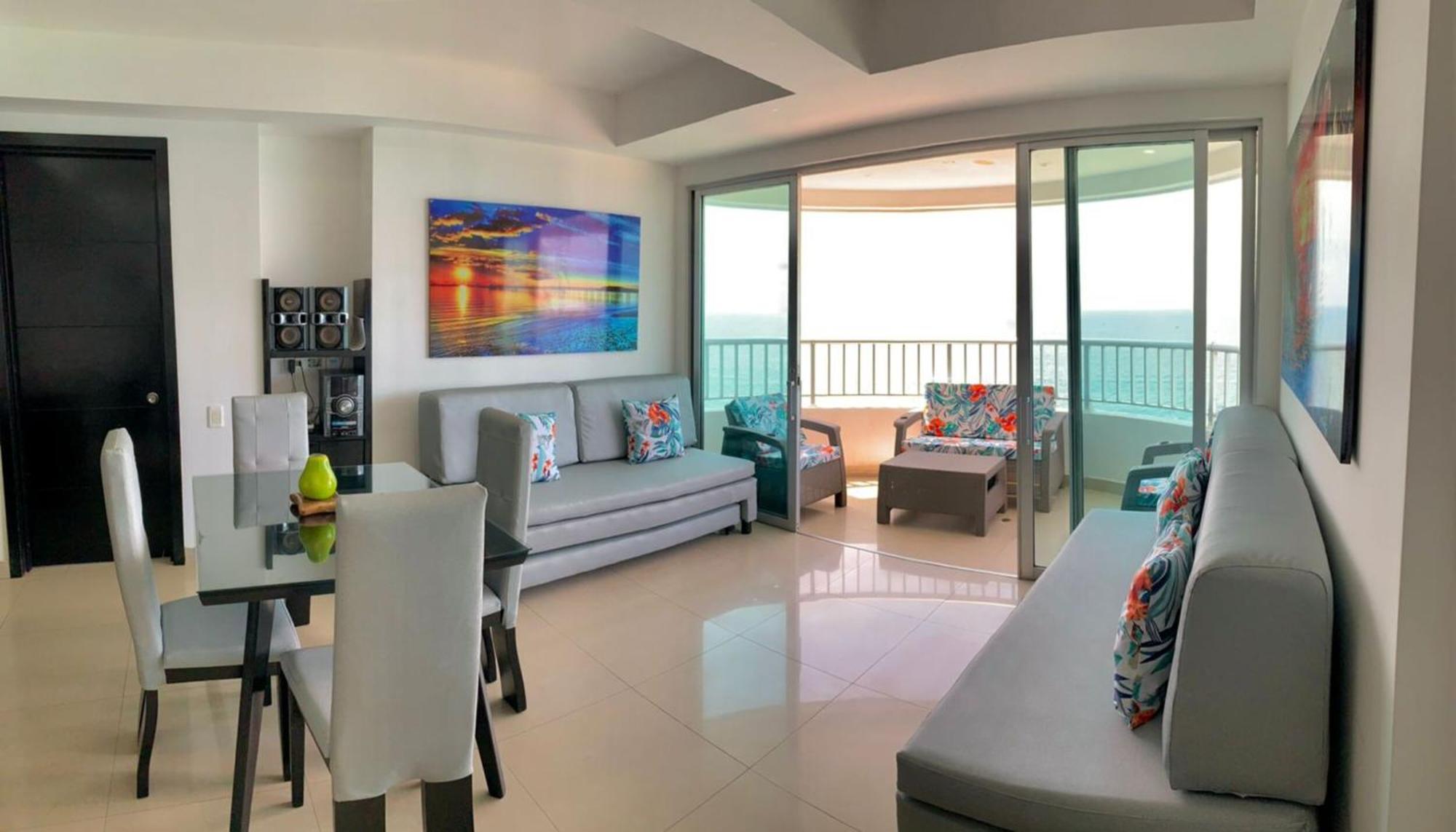 Apartamentos Palmetto - Frente Al Mar Cartagena Exterior foto