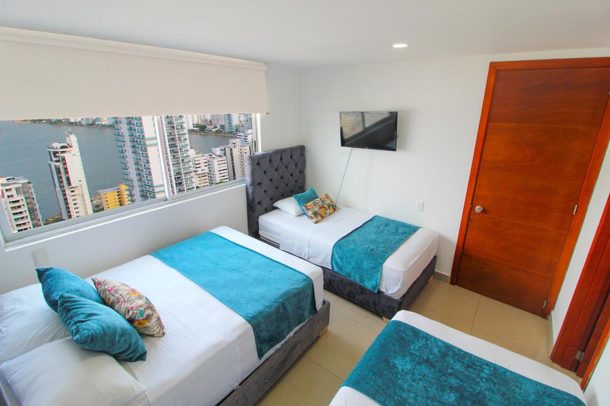 Apartamentos Palmetto - Frente Al Mar Cartagena Quarto foto