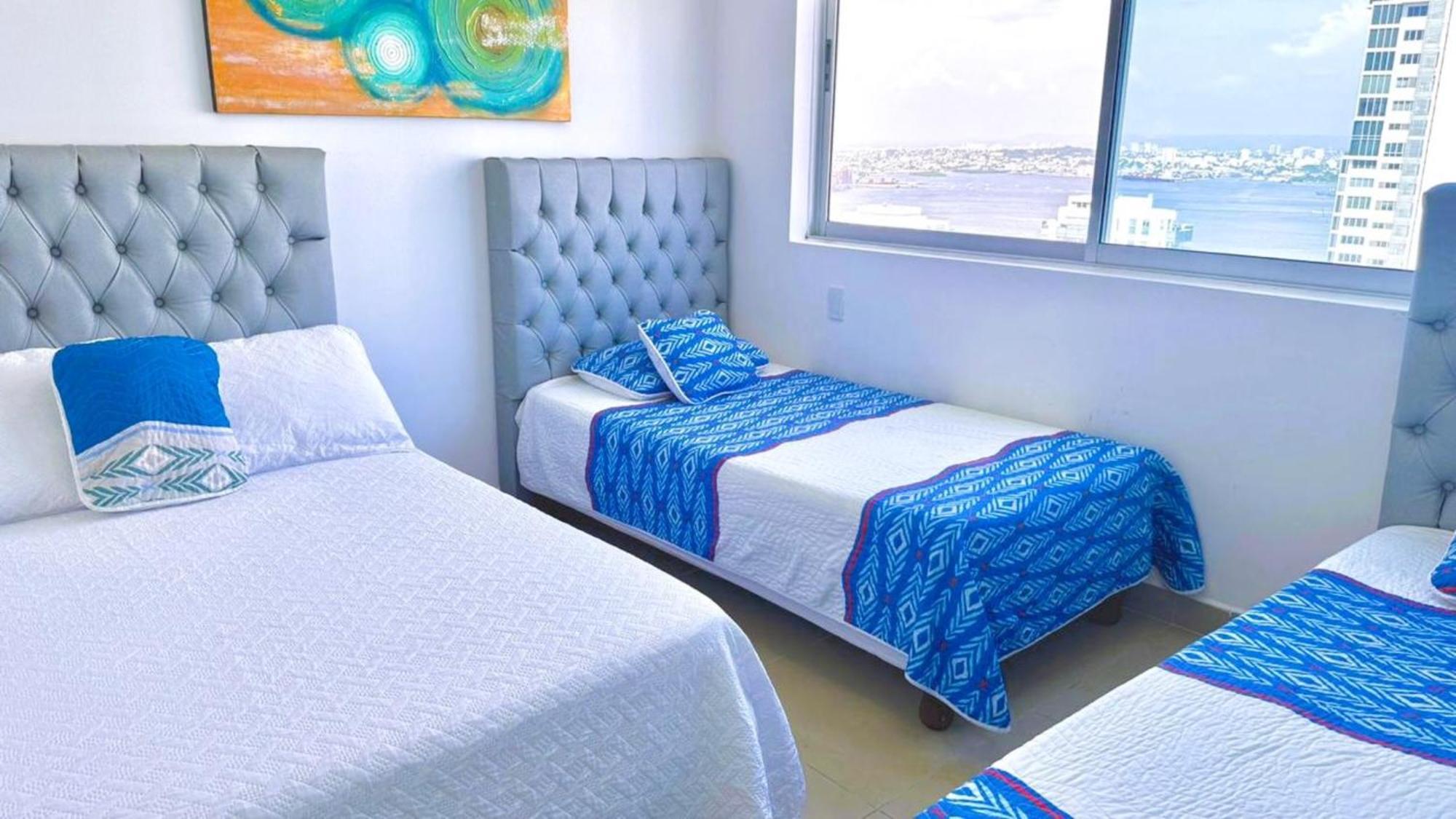 Apartamentos Palmetto - Frente Al Mar Cartagena Quarto foto