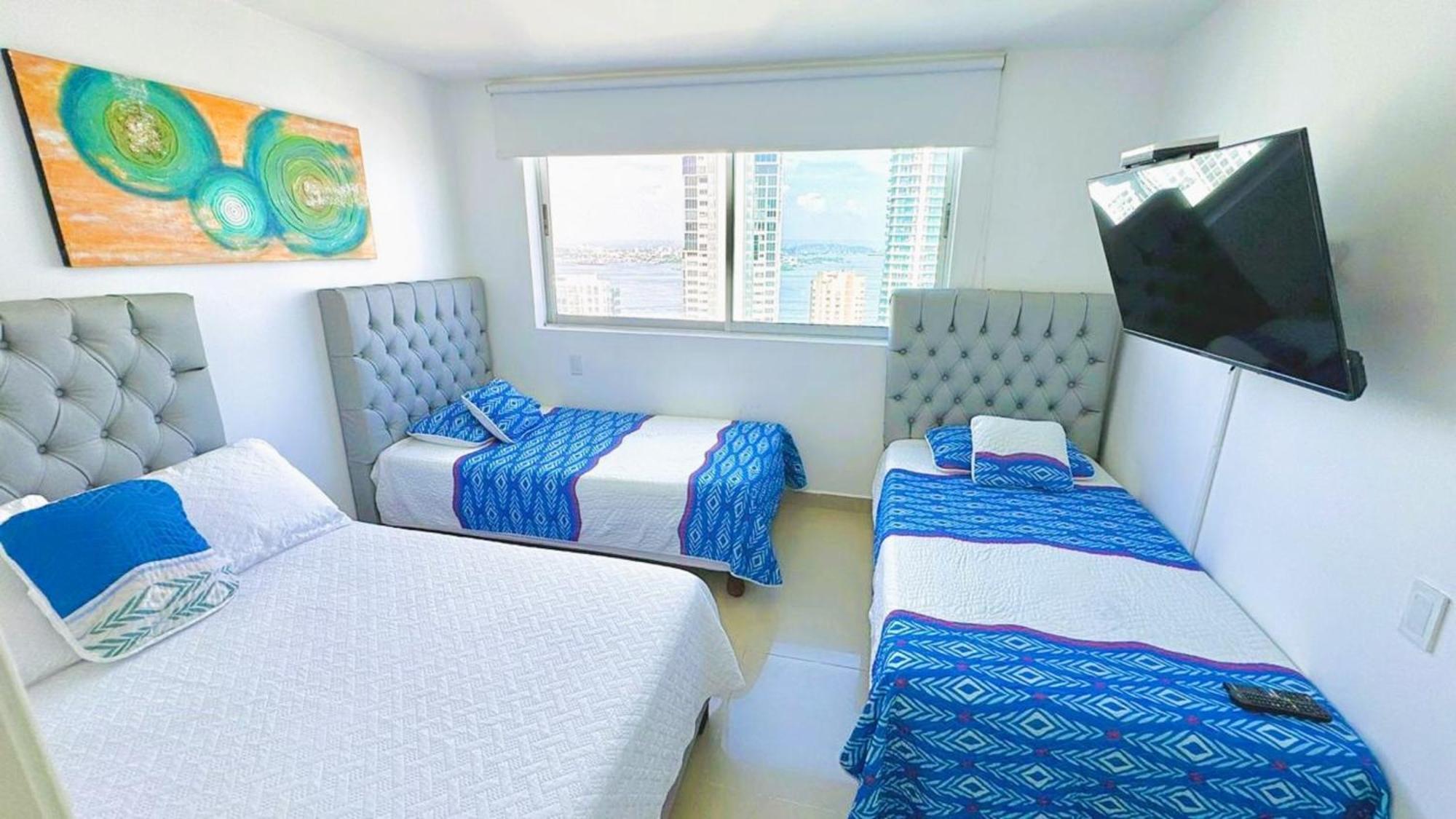 Apartamentos Palmetto - Frente Al Mar Cartagena Quarto foto