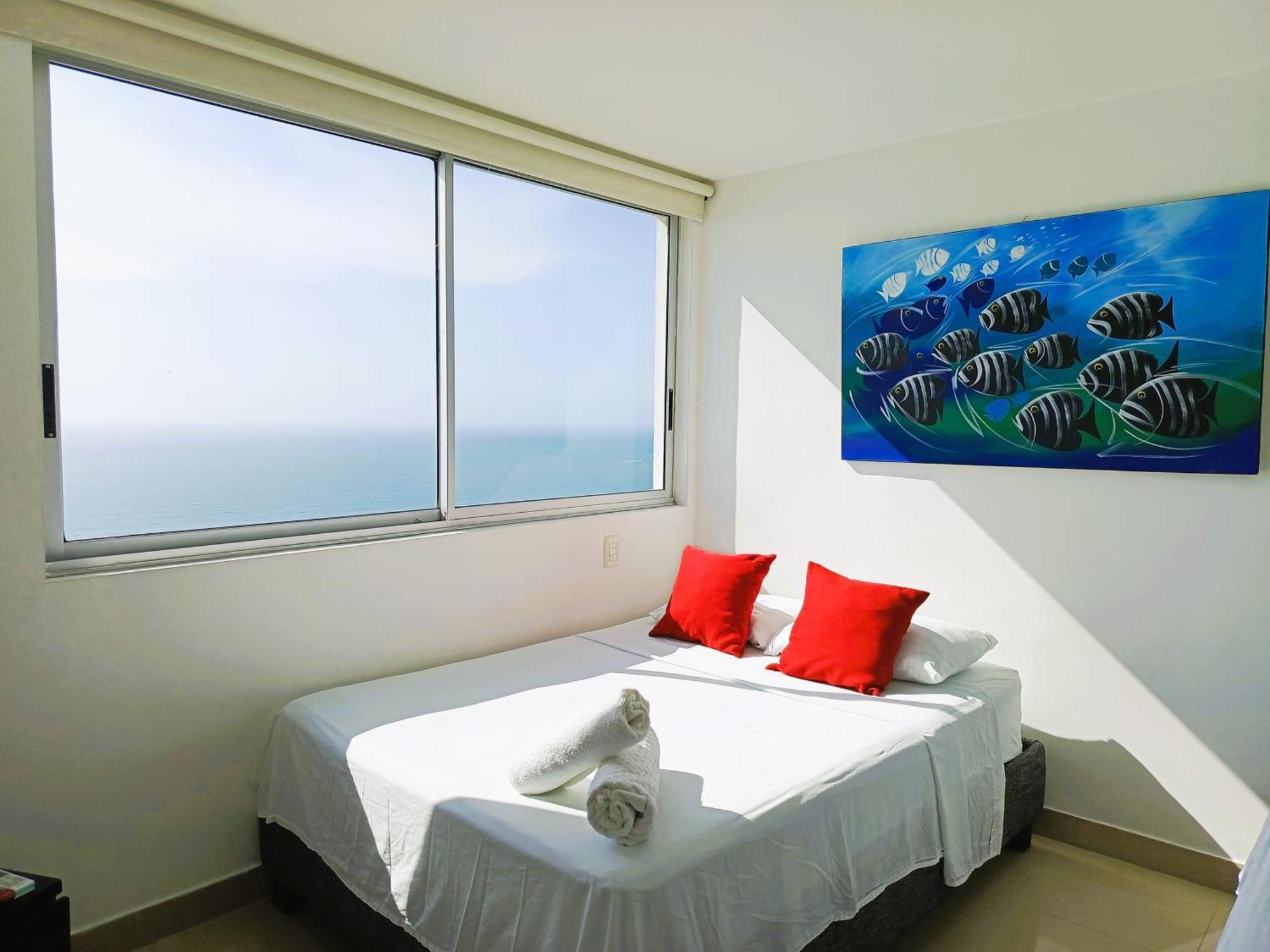 Apartamentos Palmetto - Frente Al Mar Cartagena Quarto foto