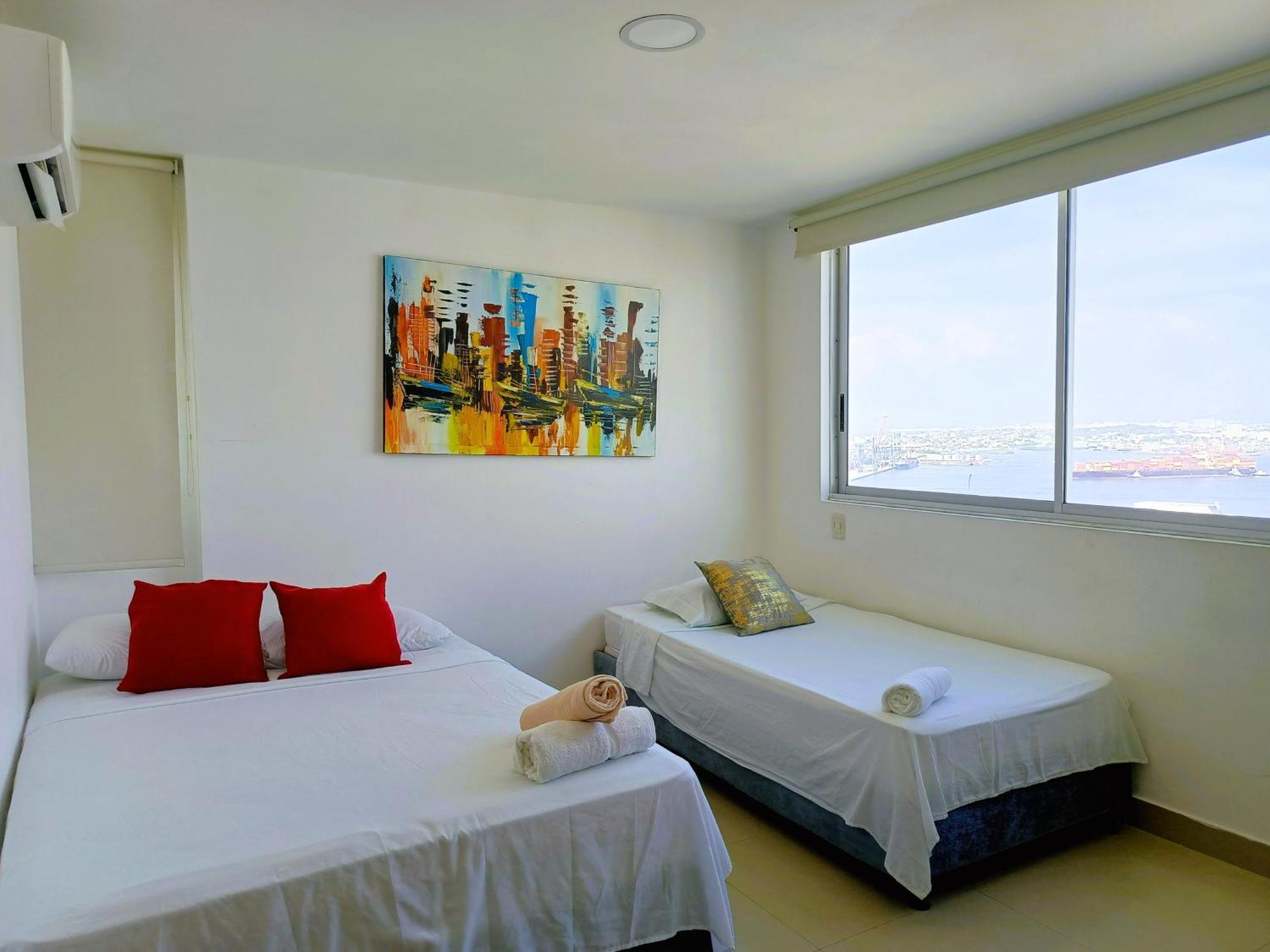 Apartamentos Palmetto - Frente Al Mar Cartagena Quarto foto