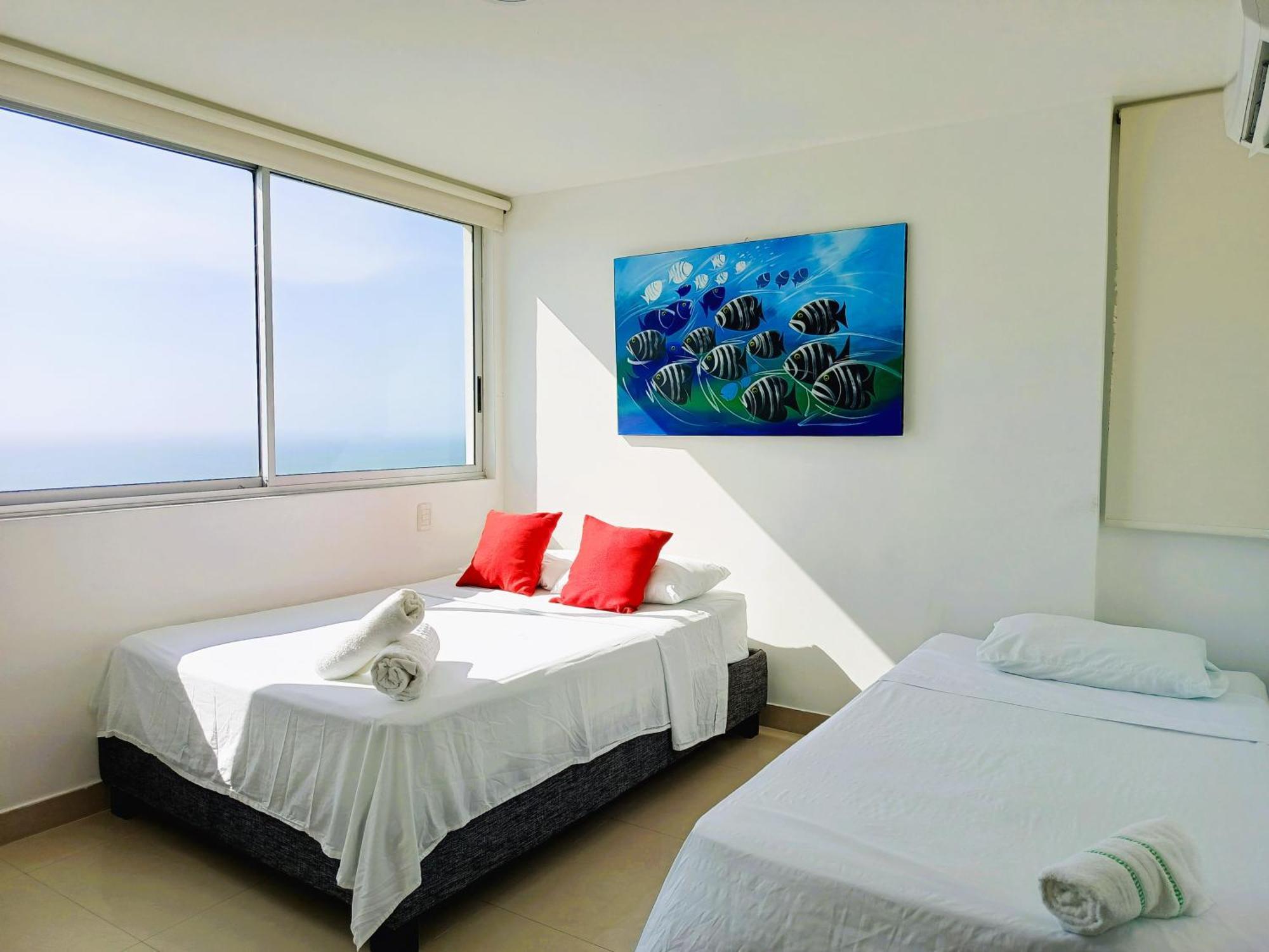 Apartamentos Palmetto - Frente Al Mar Cartagena Quarto foto